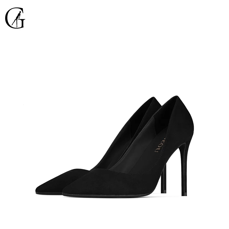 Женские туфли лодочки с острым носком на высоком каблуке размеры 32 46|thin heels|women