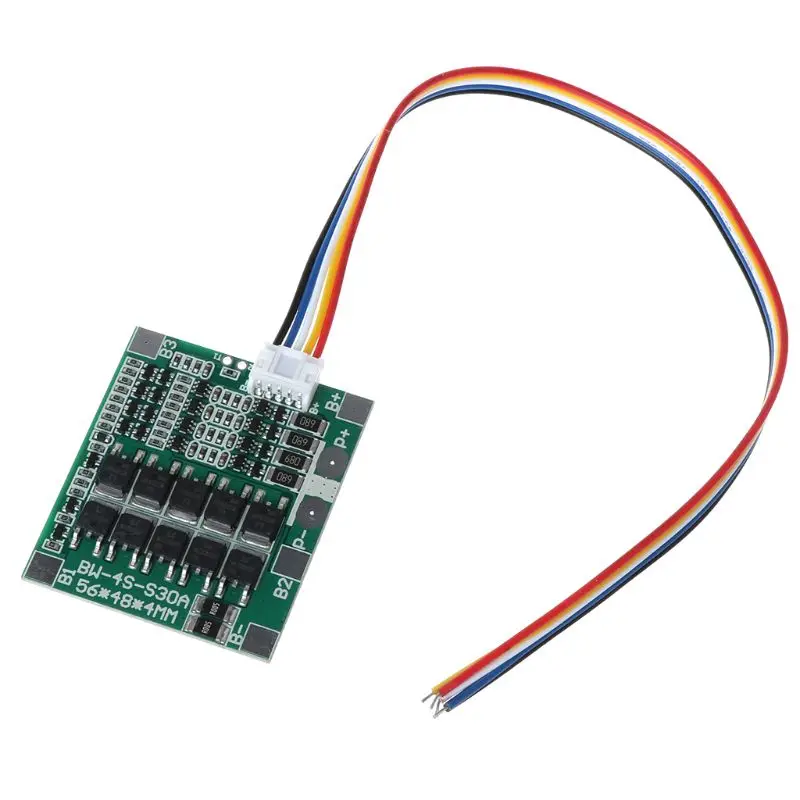 4S 30A 12 8 V w/Balance 3 2 LiFePo4 жизнь 18650 батарея BMS Защита PCB плата R9UC|Тестеры аккумуляторов| |