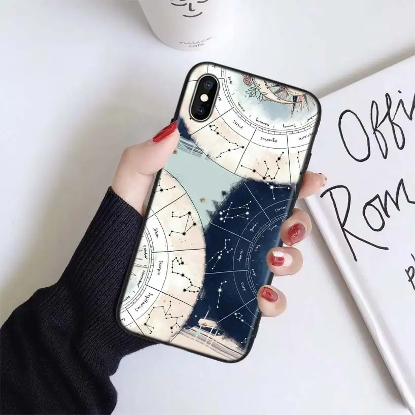 Карта мира план путешествий Чехол для Apple iphone 11 Pro XR XS Max X 7 8 6 6S Plus 5 5S SE Черный силиконовый чехол для телефона
