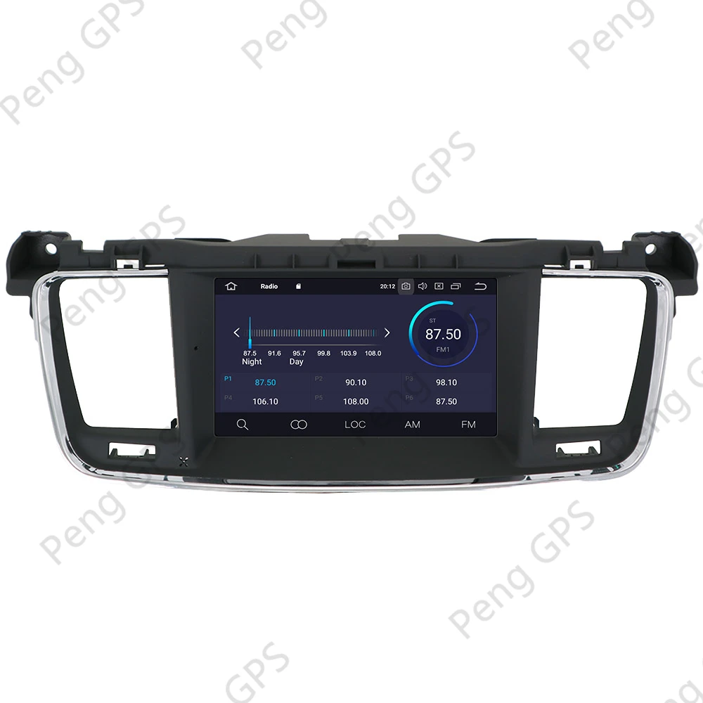 Android 10 0 мультимедиа головное устройство для Peugeot 508 2011 2017 GPS навигация CD DVD плеер