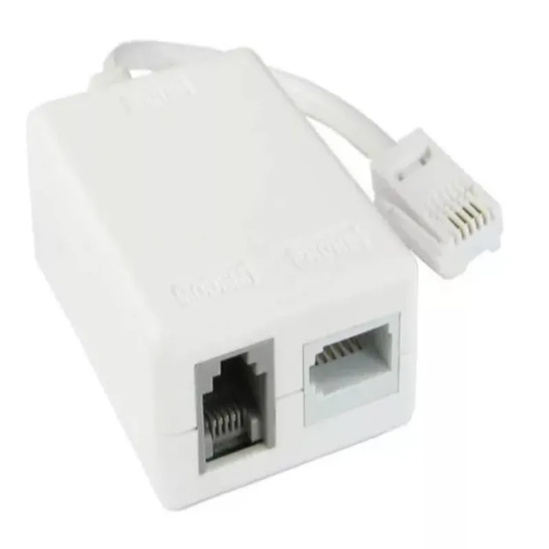 ADSL/ADSL2 + микрофильтр интернет широкополосный сплиттер с кабельным