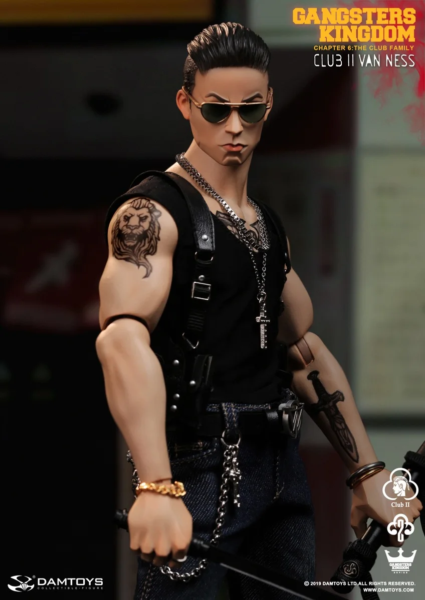 DAMTOYS 1/6 гангстеры Kingdom-Club 2 Ван Несс GK017 у цзяньхао Ван Несс фигурка модель игрушки подарок