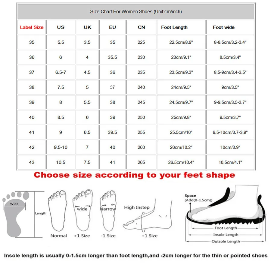 Women's platform sneakers casual plus size breathable sports shoes outdoor fitness running shoes non-slip sneakers homens 35A14 (11)