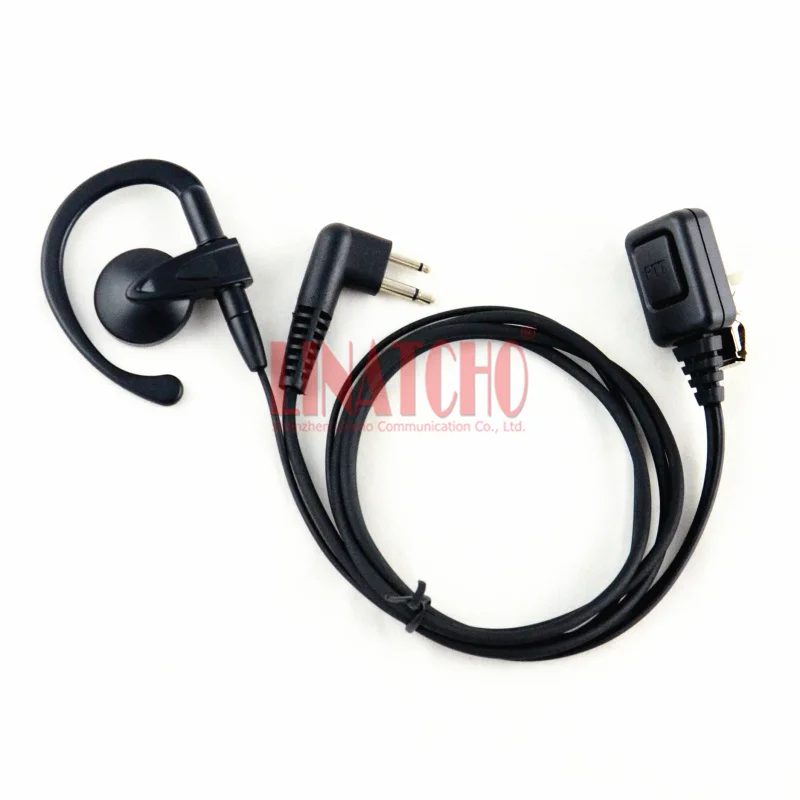 Moto Walkie Talkie Radio Bidirezionale Gp2000 Gp68 Gp88 Bpr40 Ep450 Au1200 Big Ptt Button Mic Clip Auricolare