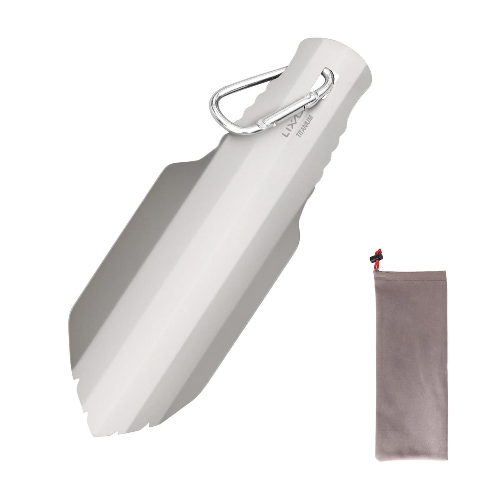 Titanium Camping Shovels Outdoor Compact Poop Shovel Trowel Ultralight