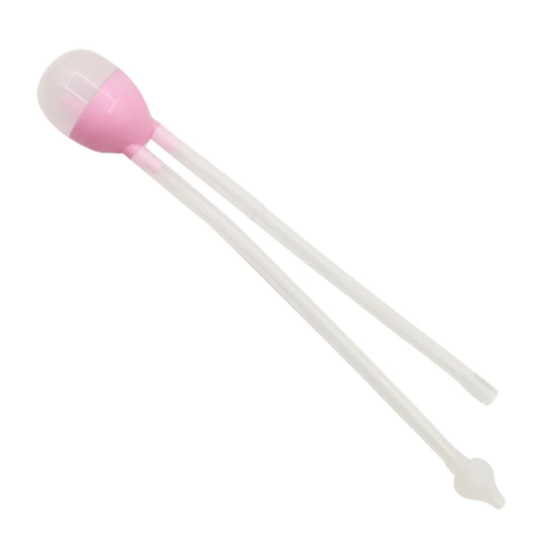 Pink one Для Новорожденных 3 шт./компл. накладной нос очиститель Дети Вакуумный Всасывания носовых аспираторный комплект Младенцы медицинская капельница аксессуары по уходу за ребенком - Цвет: Pink one