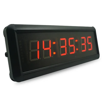 1,5 "29 Cm -Es Led Visszaszámlálás Stopper Óra 6 Gombnyomással, A Vonal Gomb Visszaállítása Az Iskolába Ninja Unicycle Race Timer - Image 3