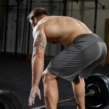 

2020 sport training running shorts men fitness stitching gym outdoor zipper shorts quick drying male beach shorts