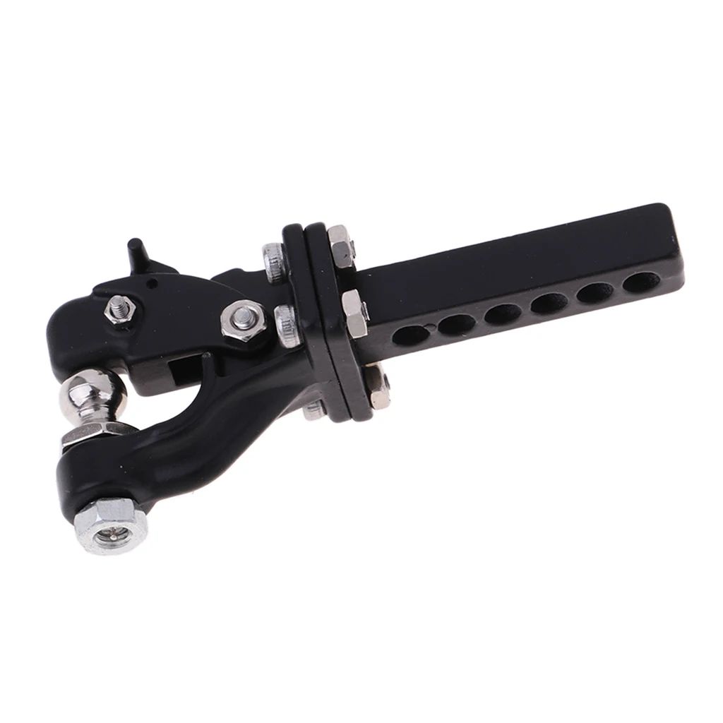 Metal Adjustable Drop Hitch Receiver for Traxxas 4 -4 RC Rock Crawler