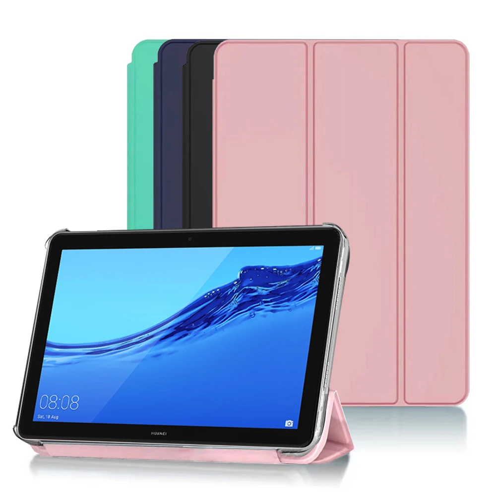 Custodia Magnetica Antiurto HoYiXi Per Huawei MediaPad T5 10 E MatePad 10.4, Con Funzione Supporto, Similpelle, Multifunzione