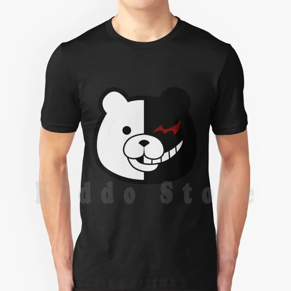 

Монокума! Футболка мужская с принтом «сделай сам», крутая тенниска из хлопка с принтом «Dangan Ronpa Danganronpa Monokuma Monobear Super Dangan Ronpa 2 Super