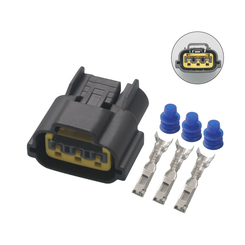 

Free shipping 5sets 3Pin Auto TPS Connector sensor plug Sumitomo Connectors 6098-0141 for Nissan