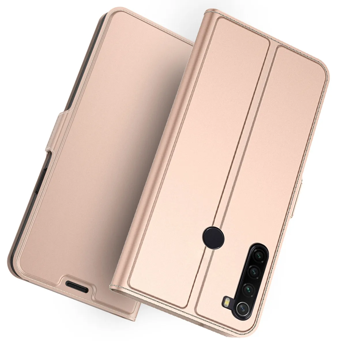 Для Xiao mi Red mi Note 8T чехол из искусственной кожи с откидной крышкой и подставкой Чехол-бумажник держатель для карт крышка пряжка с магнитом для mi Note 10 mi CC9 Pro