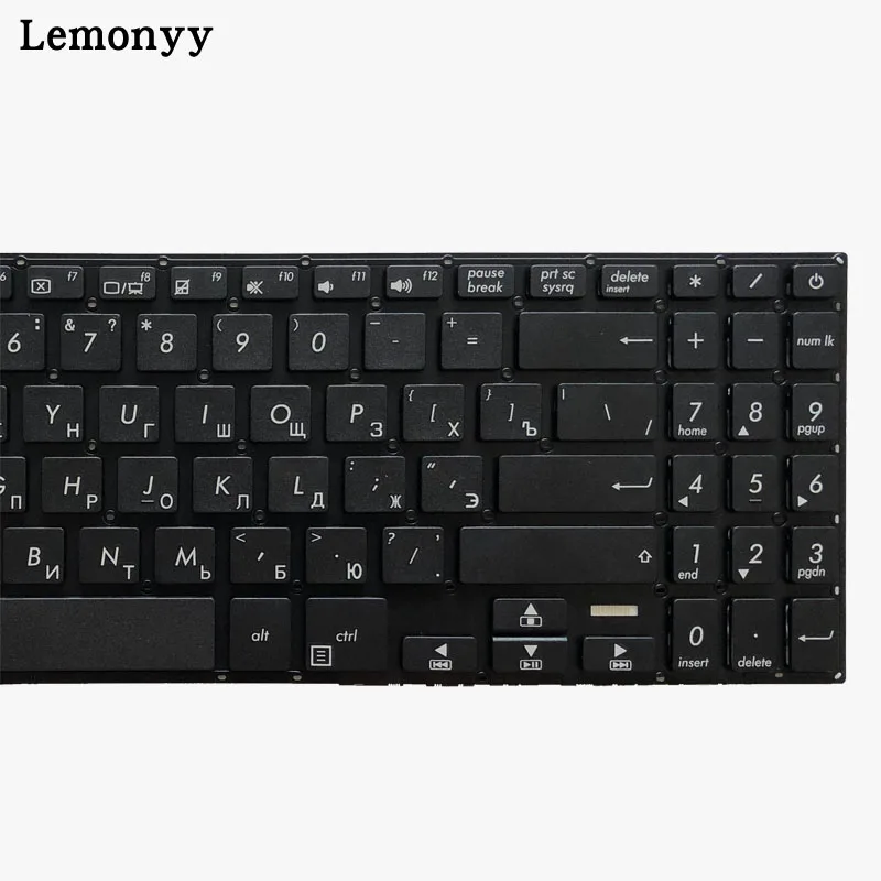 Русская клавиатура для ноутбука ASUS X560 RU Black