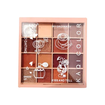 

Cosmetics Makeup Eye Shadow Shadow Pallete Eyeshadow Set 16 Color Shiny Eye Shadow Colorful Eyeshadow Palette