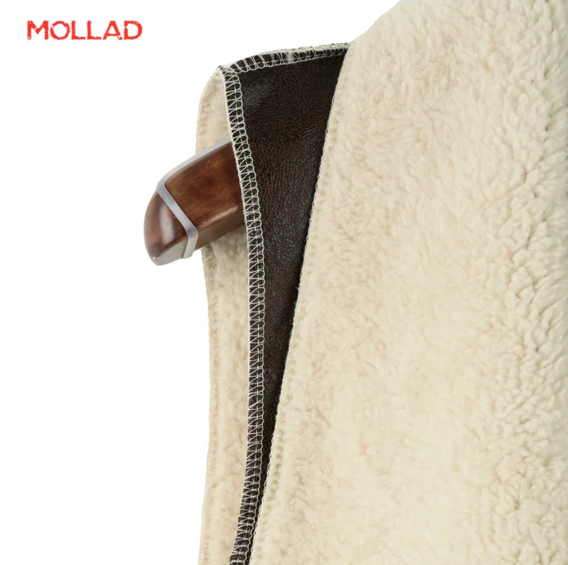 Molad/осенне-зимний модный шерстяной Теплый длинный жилет