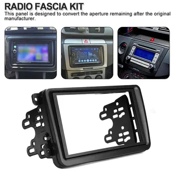 

Car Double Din Frame radio Fascia Panel audio conversion box Suitable For Volkswagen Touran/Jetta/Golf/Tiguan (05-12)