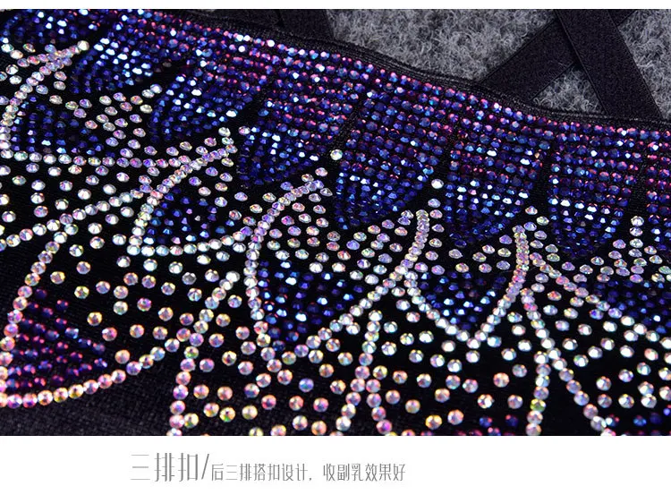 Роскошные Драгоценные камни бюстгальтер топики для женщин bling бикини топики femme сексуальные Стразы топики