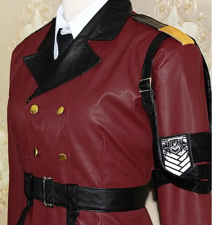 Game Girls Frontline Commander Cosplay Costume Halloween Carnival Battle Unifroms Coat Shirt Tie Belt Glasses For Women