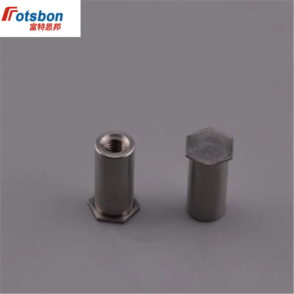 Bso63230 Hex Rivet Blind Hole Threaded Standoffs Self Clinching