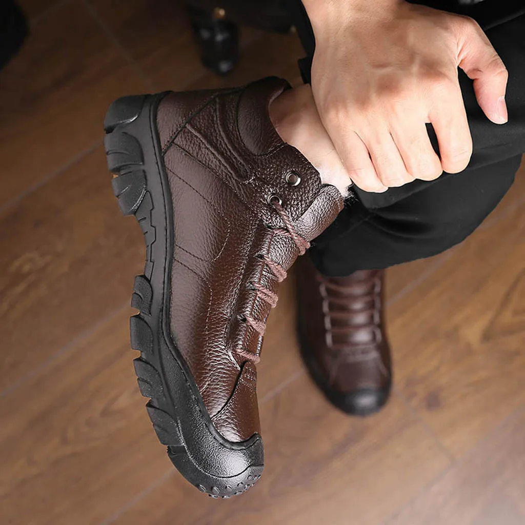 Мужская обувь; модные ботинки; Мужская обувь; zapatos de hombre; обувь для мужчин; Всесезонная Мужская обувь в деловом стиле; повседневная обувь без застежки в английском стиле; Рабочая обувь