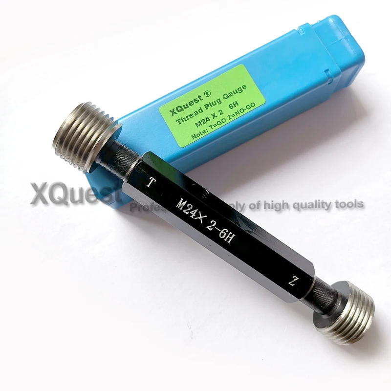 Xquest 6H Right Hand Metric Screw Thread Plug Gauge M24 M24X3 M24X2 ...