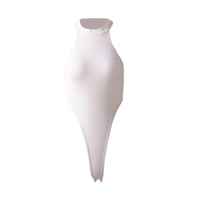 Women Jumpsuit Sleeveless Shirt Jumpsuit Bodysuit Pants Stretch Leotard Top Blouse T Shirt Rompers Femal