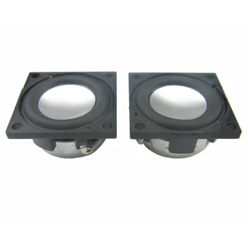 

Mini 1 inch Full Range Speaker For Bluetooth Speaker Diy 4ohm 2W 23mm Square Portable Loudspeaker PU edge Neodymium New Arrivals