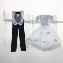 Нежная Свадебная подарочная сумка, кружевное свадебное платье, костюм, модная упаковка с фаской, корейские Цветочные сумки, мы можем изготовить на заказ другой размер