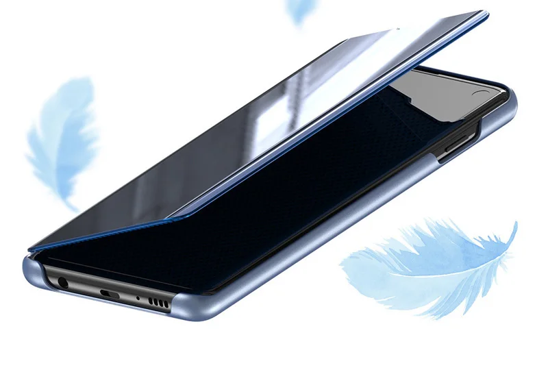 Флип-кейсы умное зеркало сотовый Чехол для телефона чехол для samsung S7edge S8 S9 S10 S10 плюс S10E A30 A50 A70 A7 Note 8, 9