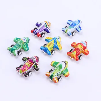 

10 Pcs/set New Funny Pull Back Mini Airplane Simulation Fighter Model Birthday Party Favors for Kids Boy Souvenir Gift