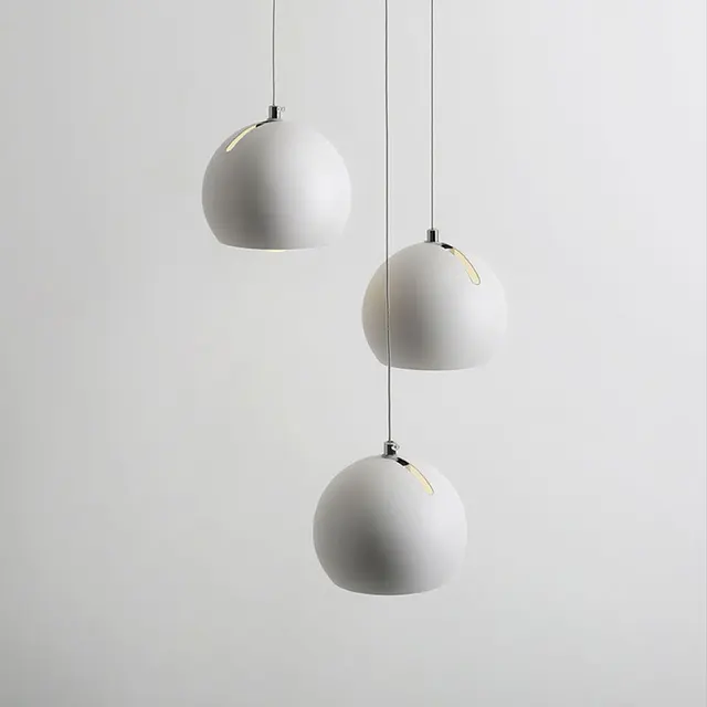 Petit lustre en frêne de style nordique moderne, lampe de salle à manger réglable, créatif et simple, design de chambre à coucher et de bar 1