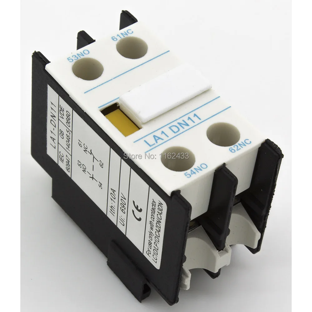 F4-22 2NO+2NC AC Contactor Block CJX2 Auxiliary Contact 690V Ui Industrial