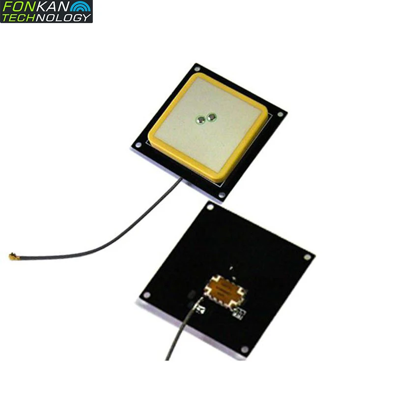 

FONKAN UHFRFID Antenna PCB Doubly-fed Ceramic Internal Antenna 2dBi 40MM Outside 50MM