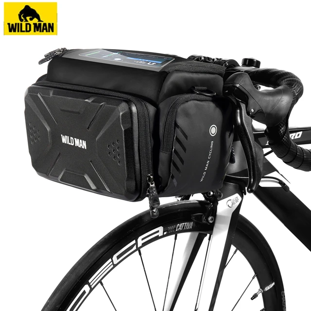 WILD MAN – sac de vélo étanche de grande capacité pour Tube avant