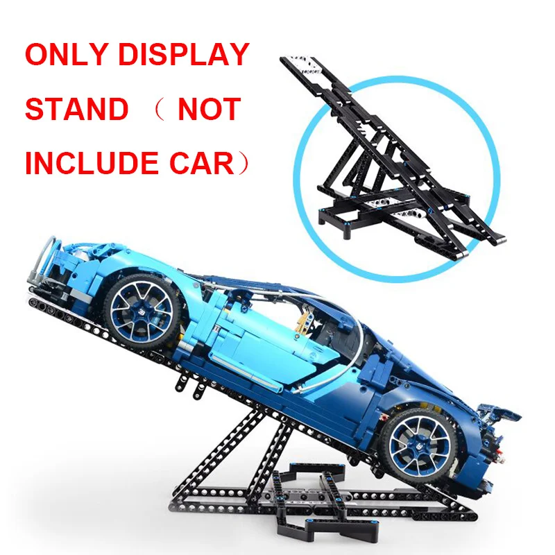 NO BOX 20001 20086 совместимый Technic Volture 42083 42056 Ford Mustang Bugatti чугун Ford строительные блоки кирпичи игрушки подарки - Цвет: NO BOX