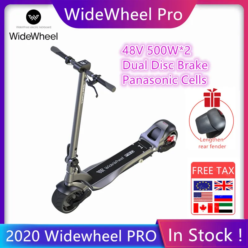 Оригинальный умный электрический скутер Mercane WideWheel Pro 48 В 1000 Вт двойной двигатель
