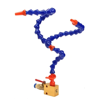 

Bidirection Mist Coolant Lubrication Spray System For 8mm Air Pipe Metal Tube Easy Clean Turning Tools Milling Drilling