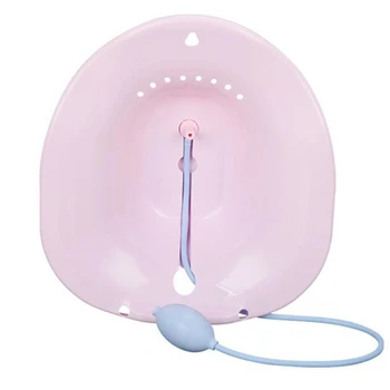 

Postpartum Sitting Basin Of Pregnant Women Bidet Squatting Hemorrhoids Patients Postoperative Care Basin Pink