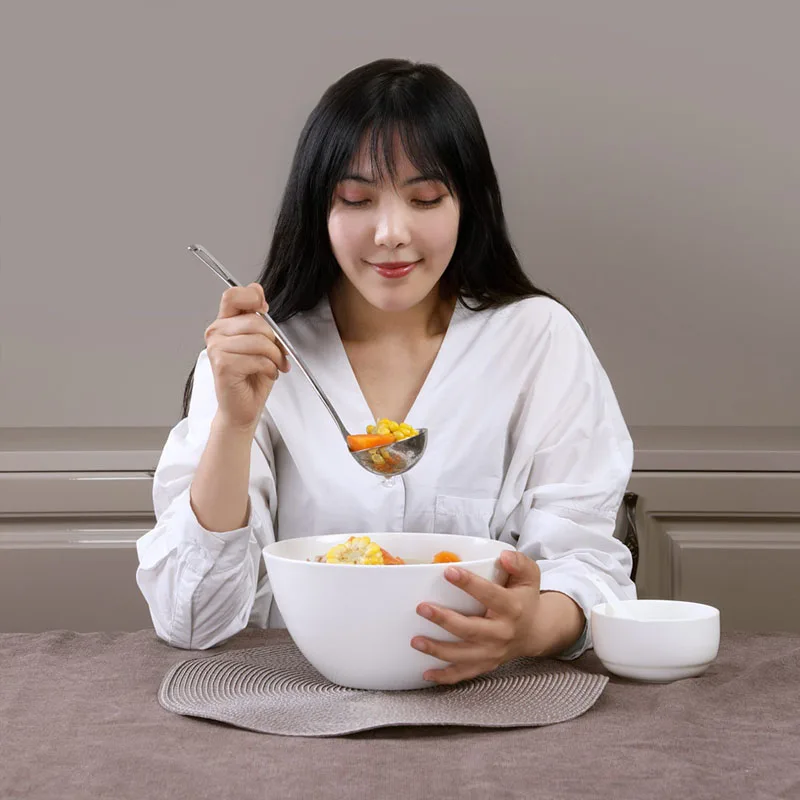 Xiaomi Youpin ложка из нержавеющей стали гладкая на ощупь Горячая дезинфекция горячий
