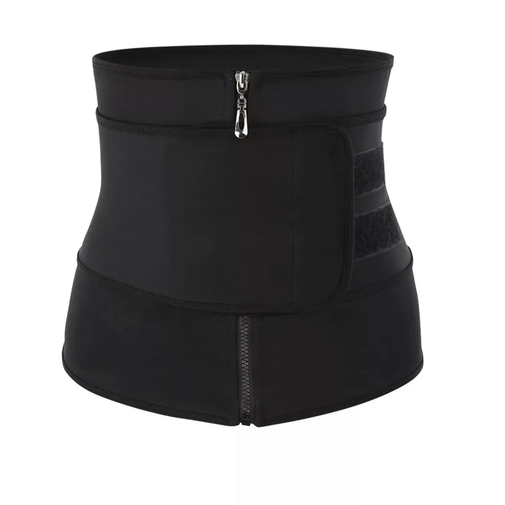 black XL Женский формирователь для талии "Cincher" корсет спортивный жилет для похудения с пояс на живот пояс Женский моделирующий ремень для похудения - Цвет: black XL