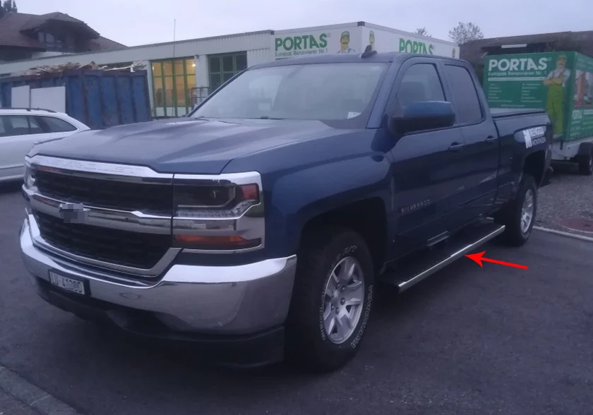 Верхняя Беговая доска Nerf бар боковой шаг для Chevrolet Silverado, оригинальная модель. Лучший алюминиевый сплав, гарантия качества