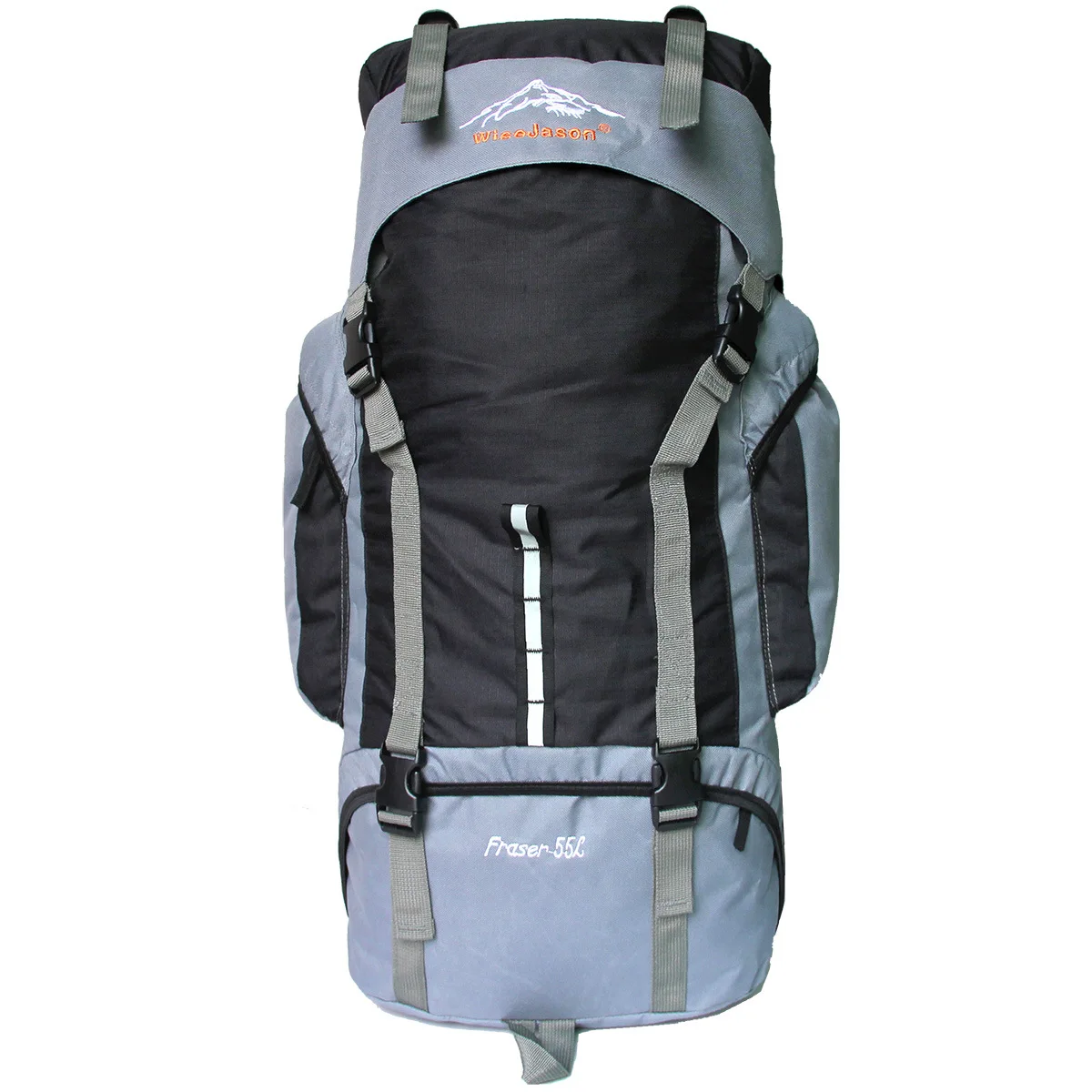 Сумка для альпинизма на открытом воздухе 55Л для мужчин и женщин, походная спортивная сумка с двойной спинкой, рюкзак из ткани Оксфорд, сумка для альпинизма
