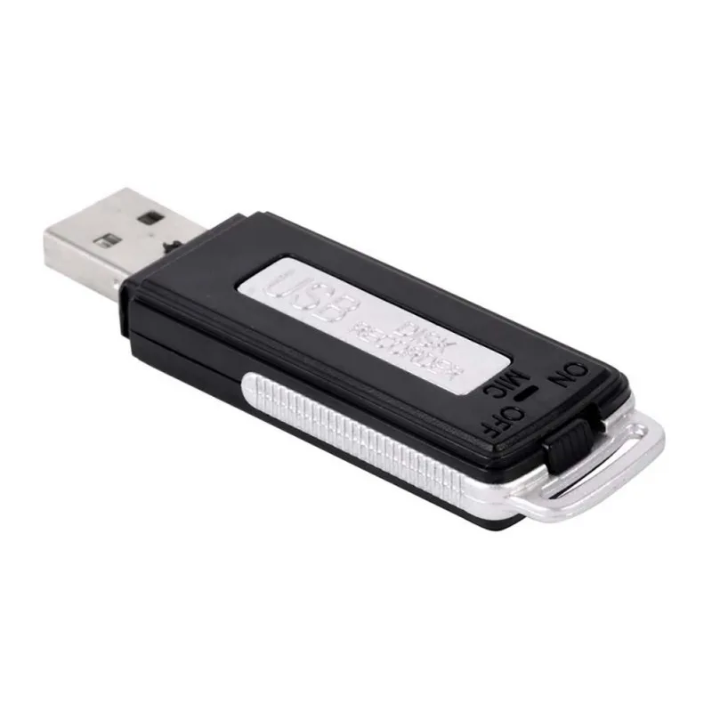 Мини-4/8/16G Запись ручка USB флэш-диск USB 2,0 цифровой MP3 звукового сигнала и голоса, Регистраторы 70 часов Портативный мини Запись диктофон - Цвет: 16GB