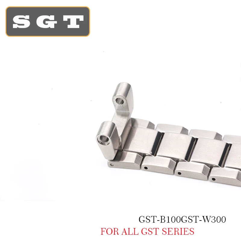 Ремешок для часов GST-B100GST-W300 из нержавеющей стали высокого качества 316L металлический ремешок стальной ремень инструменты