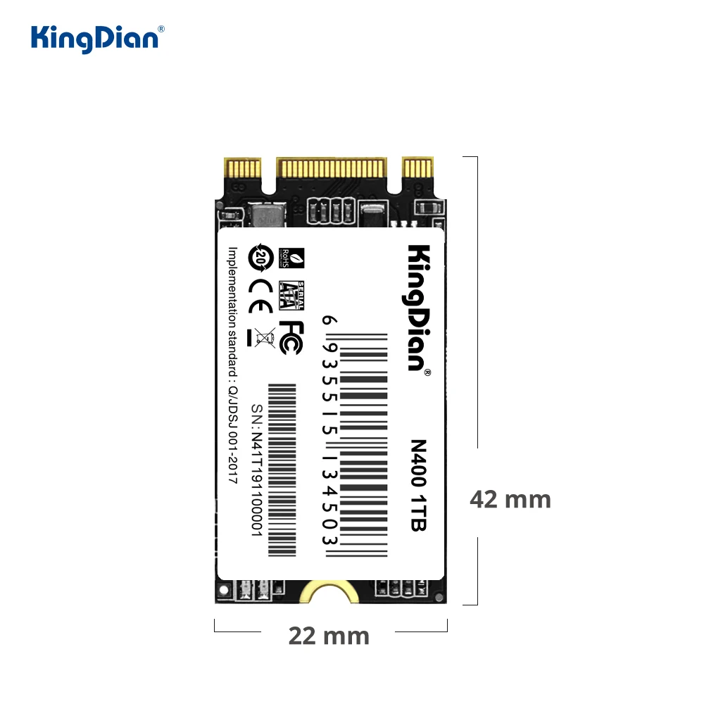 KingDian m2 2242 120 ГБ 240 512 1 ТБ ssd NGFF жесткий диск SATA для ноутбука джемпер 3 pro prestigio 133|256gb