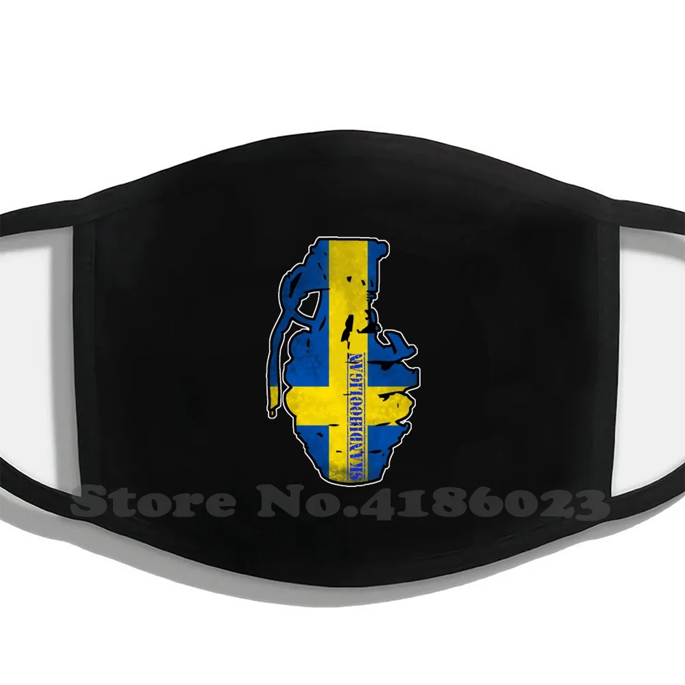 

Swede Frag (Tall) Funny Cool Cotton Mask Swede Sweden Swedish Hooligan Skandihooligan Scandinavian Saab Viking Norse