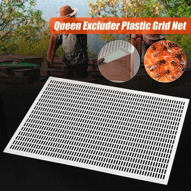 

1* Frame Beekeeping Bee Queen Excluder Trapping Grid Net Tool Equipment Plastic