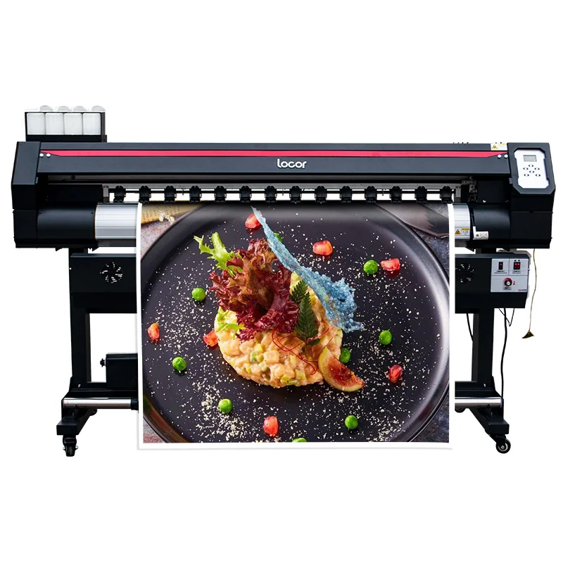 

Flex Banner Printer with XP600 Head Hot Sales Vinyl Sticker Printer Color Inkjet Printer Plotter 1.6m Flex Printing Machine