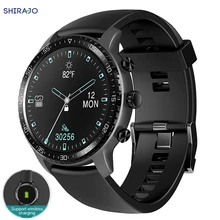 Relógio inteligente suporte de carregamento sem fio bluetooth rastreador de fitness com monitor de freqüência cardíaca 2020 versão smartwatch para android ios